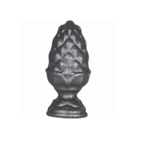 Pigne en acier décorative soudable – 65 ou 90 mm – embase Ø27 ou Ø40