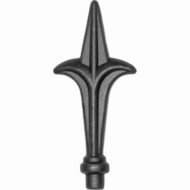 FER DE LANCE POINTE BARREAU ROND ACIER FORGÉ