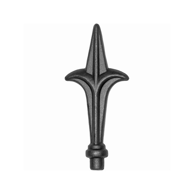 FER DE LANCE POINTE BARREAU ROND ACIER FORGÉ