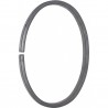Ovale décoratif non soudé – fer forgé 110x165 ou 130x200 mm, acier plat