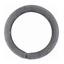 CERCLE FER FORGÉ CARRÉ Ø 110 EN ACIER SOUDABLE M0256