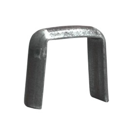 COLLIER ASSEMBLAGE PLATS CARRÉ FER FORGÉ DEMI-ROND M0267