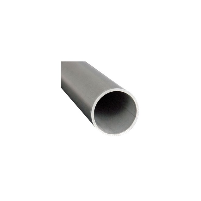 Tube rond inox brossé pour main courante – Ø42.4, Ø48.3, Ø60.3 mm