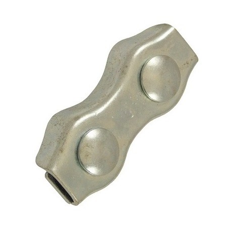 SERRE-CÂBLES PLATS DUPLEX ACIER ou INOX Ø2 À Ø10 M1502