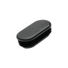 Embout ovale patin fin avec ailettes – 30x15 et 40x20 mm – Pour obturation tubes