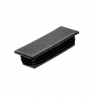Embout patin fin en PEBD pour tubes rectangulaires – Sécurité et esthétique