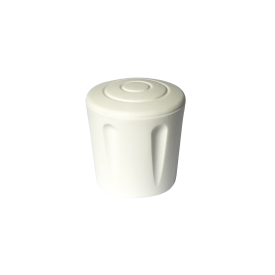 EMBOUT TUBE ENVELOPPANT ROND CAOUTCHOUC RENFORCÉ M8045
