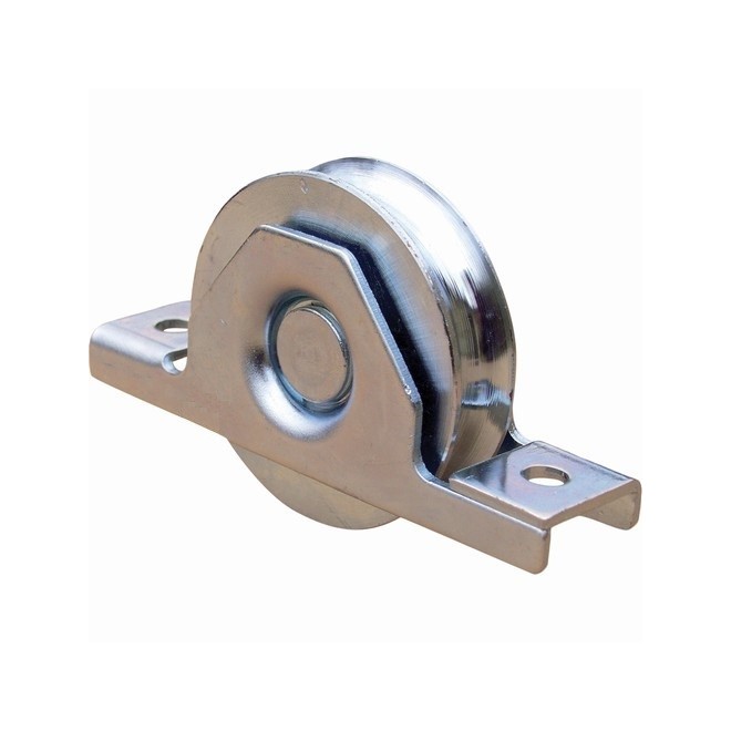 ROUE U SUPPORT ZINGUÉ OU INOX PORTAIL COULISSANT M0443