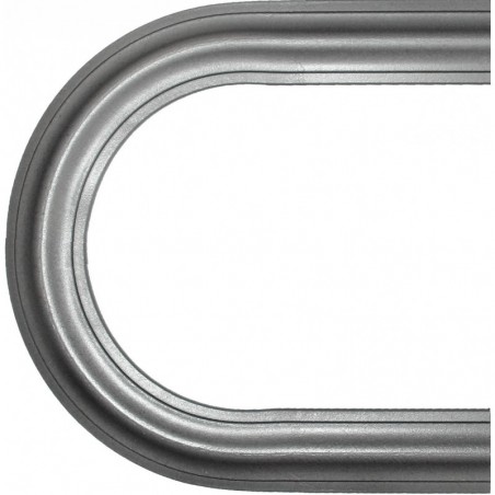 Coude en U style mouluré pour main courante acier – largeur 170 mm