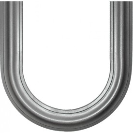 Coude en U style mouluré pour main courante acier – largeur 170 mm