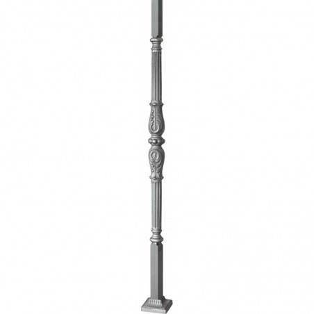 POTEAU DÉPART RAMPE ESCALIER FONTE HAUT DE GAMME U0494