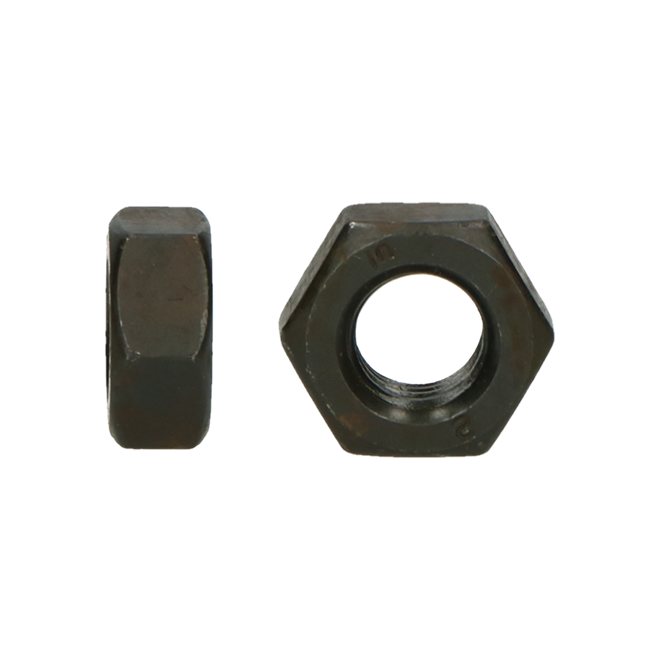 Écrou hexagonal acier brut DIN 934 – Classe 8 de M3 à M64