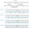 BARRE À TROUS OBLIQUES EN ACIER BRUT – POUR GRILLES ET PORTES