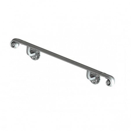 Main courante moulurée en fer forgé – prête à poser, longueur 1 à 3 m