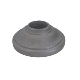 Cache scellement fonte brut ou zingué – pour barreau rond Ø16 mm – Ø120 mm