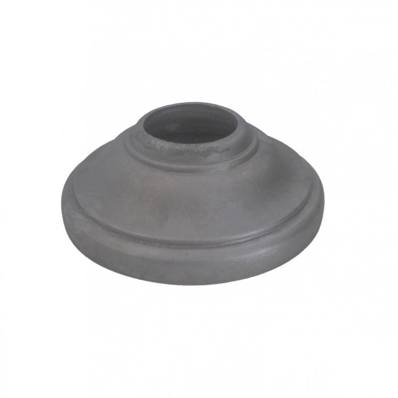 Cache scellement fonte brut ou zingué – pour barreau rond Ø16 mm – Ø120 mm