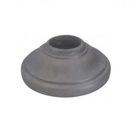 Cache scellement fonte brut ou zingué – pour barreau rond Ø16 mm – Ø120 mm