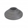 Cache scellement fonte brut ou zingué – pour barreau rond Ø16 mm – Ø120 mm