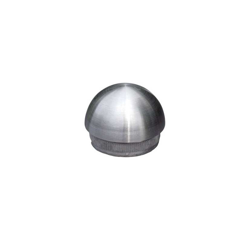 BOUCHON BOULE MAIN COURANTE INOX 316 - Ø42,4 OU 48,3 M3533