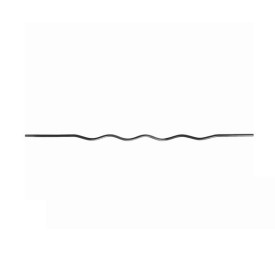 Barreau acier ondulé Ø12 mm – forme vague – 850 à 1100 mm – pour grille ou clôture