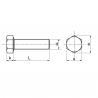 VIS À TÊTE HEXAGONALE EN LAITON DIN 933 – FILETAGE TOTAL M4 À M6