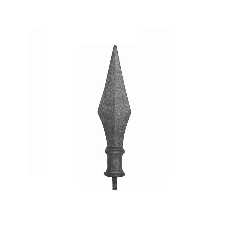 FER DE LANCE FONTE 150X38 INSERT ACIER SOUDABLE ø23 U0034