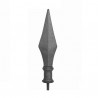 FER DE LANCE FONTE 150X38 INSERT ACIER SOUDABLE ø23 U0034