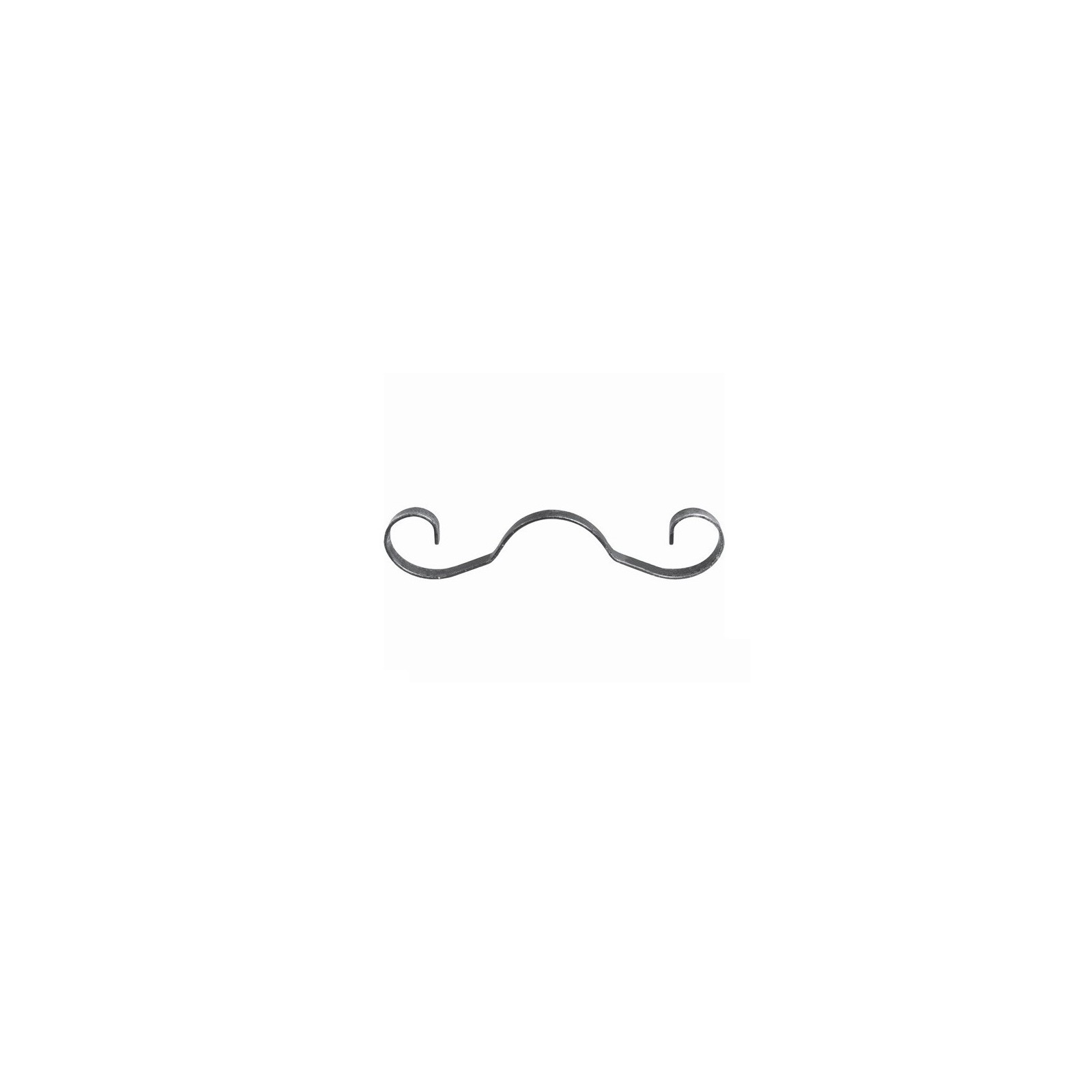 Volute Moustache En Acier Forg l ment D coratif Soudable volute-moustache-en-acier-forg-l-ment-d-coratif-soudable