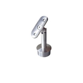 Support main courante inox 90° articulé – Tube Ø42.4 ou Ø48.3 – Réglable