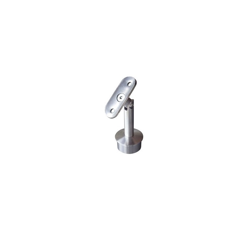 SUPPORT MAIN COURANTE 90° INOX TUBE ARTICULÉ M3524