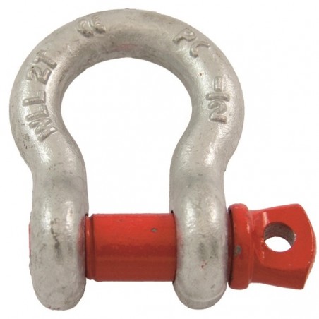 Manille lyre haute résistance – acier allié Ø5 à Ø70 mm – CMU jusqu’à 55 tonnes