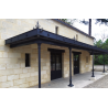 COLONNE ALUMINIUM TUBE CANNELÉ Ø80 – LONGUEURS 1250 MM OU 3000 MM
