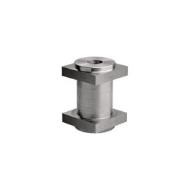 Gond à sceller zingué avec graisseur – pour tube carré Ø30 à Ø40 mm