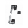 Kit pivot à visser en acier zingué – Pour portails en acier ou aluminium, tube carré 30/35/40 mm, charge max 120 kg.