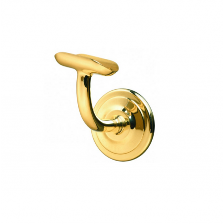 Support mural laiton massif poli pour main courante Ø38.1 mm