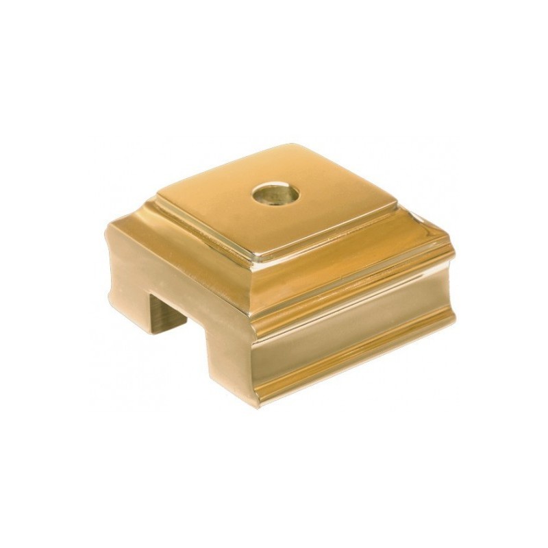 SOCLE DE RACCORDEMENT DE MAIN-COURANTE EN LAITON