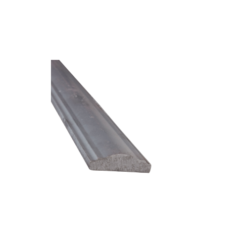 Main courante moulurée acier laminé – profil 40 x 12 mm