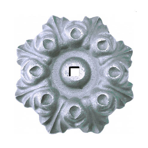 ROSACE DÉCORATIVE EN ALUMINIUM - FIXATION AVEC VIS
