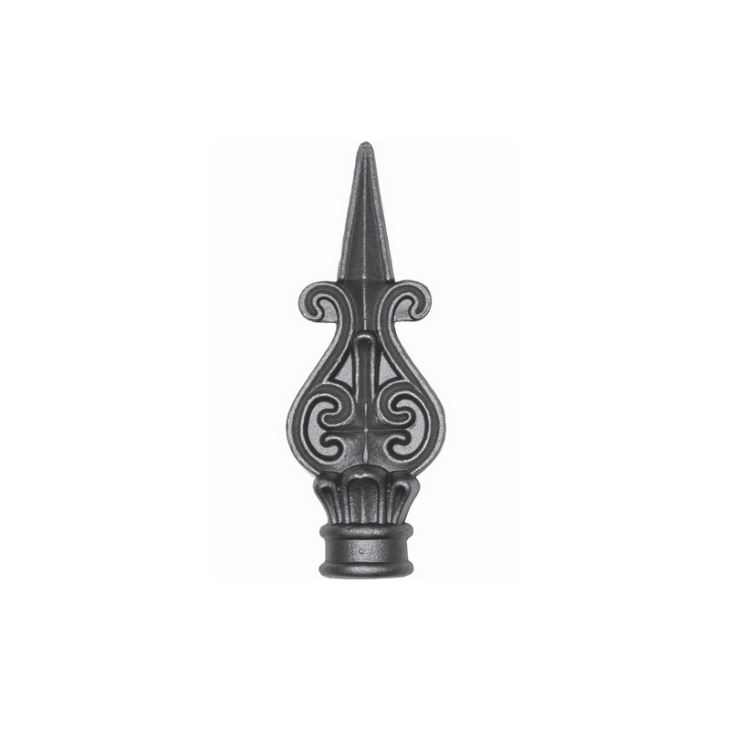 Fer de lance acier forgé – pour barreaux Ø20, Ø30 ou Ø40 mm, plusieurs tailles
