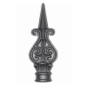 Fer de lance acier forgé – pour barreaux Ø20, Ø30 ou Ø40 mm, plusieurs tailles