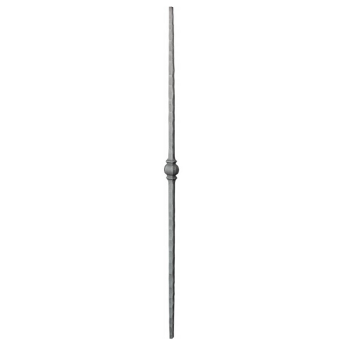 Barreau en fer forgé avec motif boule carrée – 950 ou 1070 mm – fabrication sans soudure