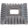 Cache scellement carré 50x50 – acier embouti pour plat 20x15 ou 16x8 mm