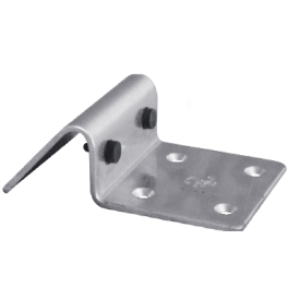 SABOT ARRET PORTAIL ZINGUÉ A VISSER ACIER GALVANISÉ