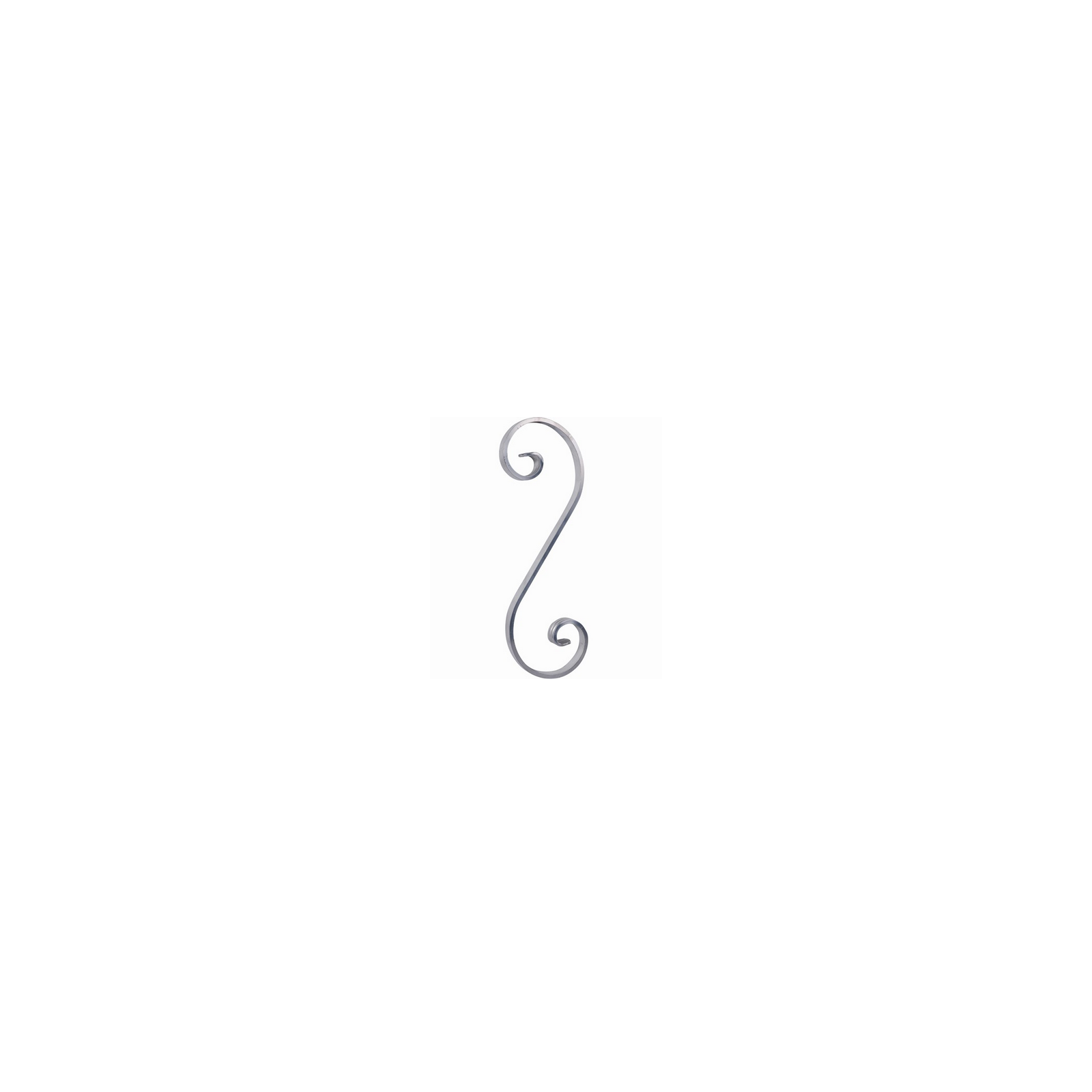 Volute En S Alu 300x100 Mm l ment D coratif L ger Et Robuste Volute en s alu 300x100 mm l ment d coratif l ger et robuste
