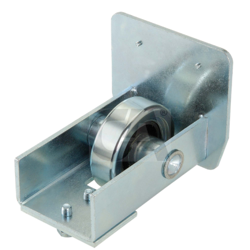 Guide fin d’ouverture pour rail 98x98 mm – portail autoportant compatible M0581