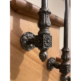 Garniture de barreau d’escalier en fonte – Ø14 à Ø18 mm – finition haut de gamme