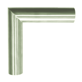 Raccord de tube angle droit Ø60.3 mm - inox 316