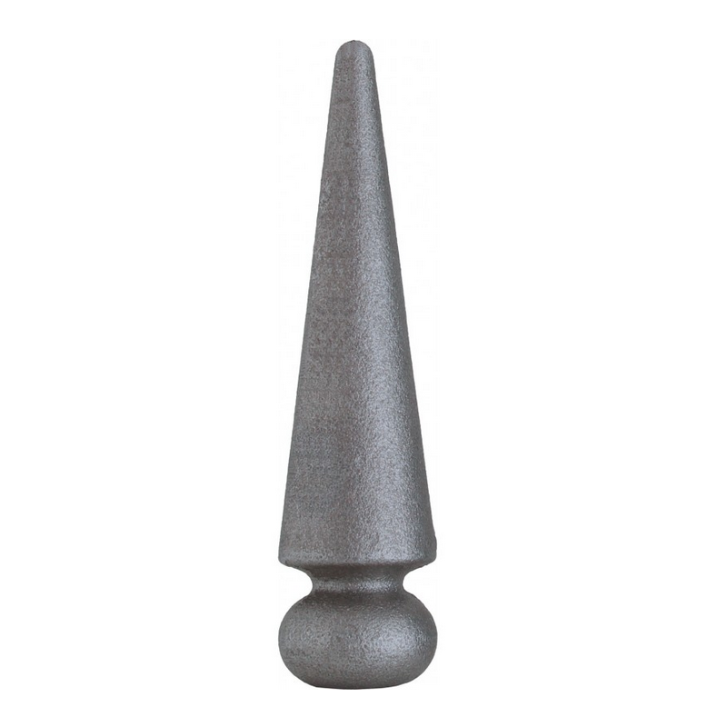 Pointe de lance conique en acier forgé