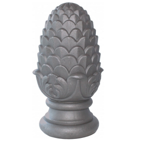 Pomme de pin en fonte