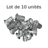 INSERTS FILETÉS ALUMINIUM M6 OU M8 – LOT DE 10